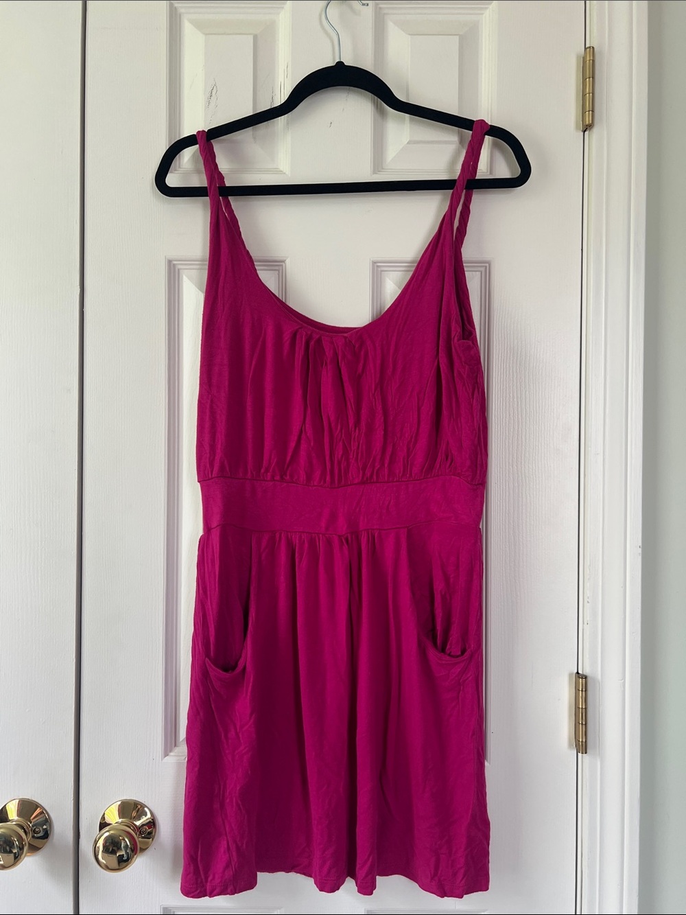 L8teR Fuchsia Pink Mini Dress
